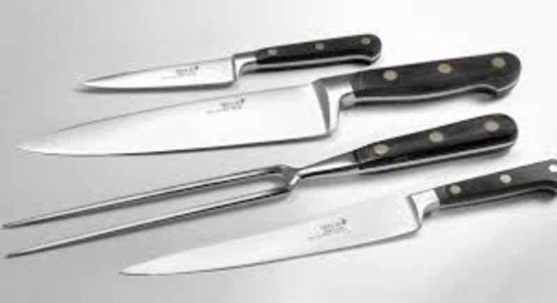 Couteau éminceur 20 cm inox bois compressé unie Grand Chef Deglon Deglon