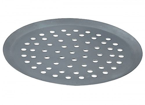 Plaque tourtière perforée acier Ø 28 cm perforée De Buyer