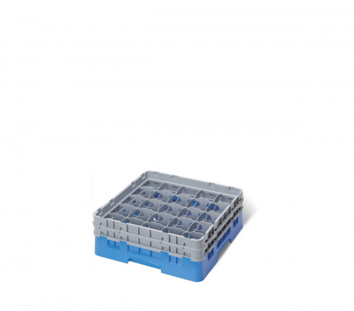 Casier de lavage 25 compartiments 50x50x34,9 cm 8,7 cm 30 cm Camrack Cambro