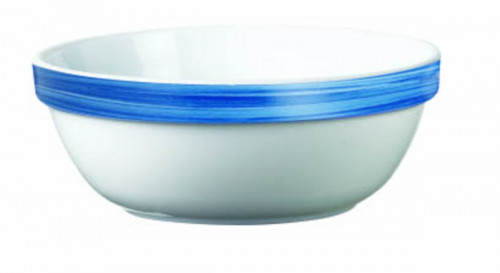 Coupelle rond bleu verre opal Ø 12 cm Brush Arcoroc