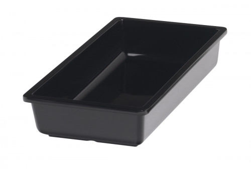 Bac noir mélamine 32,5 cm Vestah Platex
