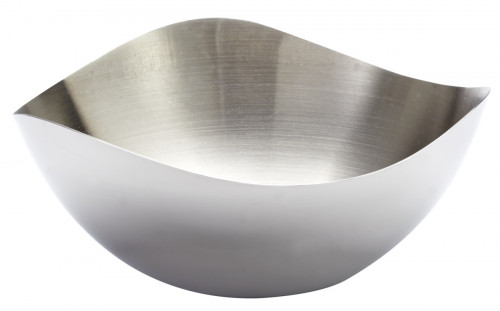 Corbeille rond argent inox Ø 17 cm 7 cm Hypinox Pro.mundi