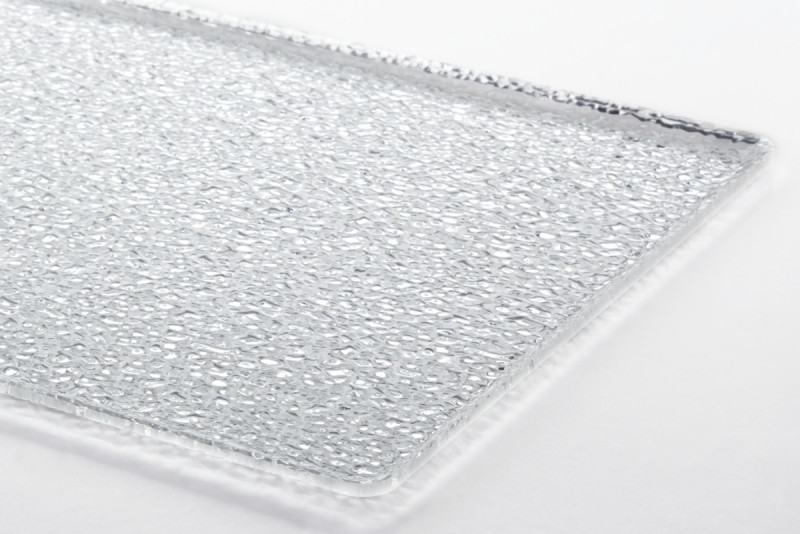 Plat de présentation rectangulaire transparent plastique 60 cm Pap 2 Platex