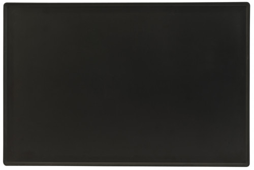 Plat de présentation rectangulaire noir mélamine 60 cm Vestah Platex