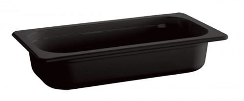 Bac mélamine noir 26,5x16,2x6,5 cm 1,35 L Ecoline Aps