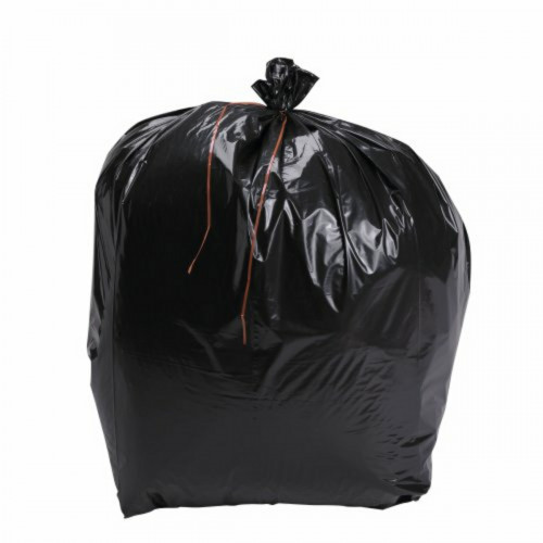 Sac à déchets plastique noir 130 L 53 microns (100 pièces)