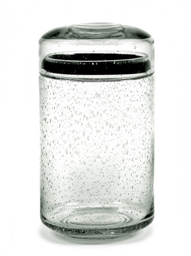 Bonbonnière verre Ø 12 cm 22 cm Serax