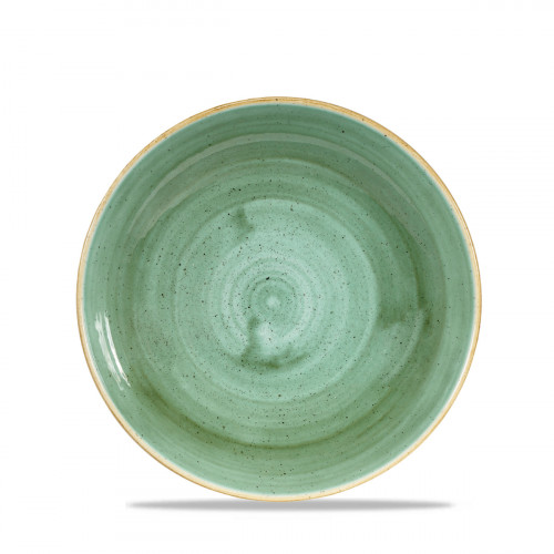 Assiette coupe creuse rond Samphire porcelaine vitrifiée Ø 24,8 cm Stonecast Churchill