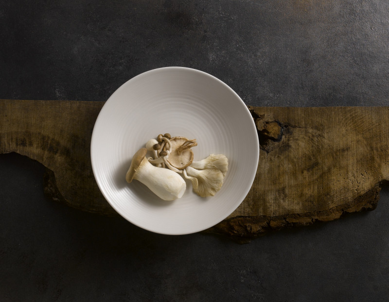 Assiette creuse ovale blanc porcelaine 21,6x16,4 cm Evo Dudson