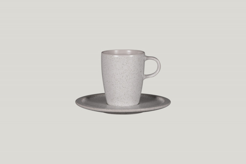 Tasse à thé gris porcelaine 23 cl Ø 7,3 cm Rakstone Ease Rak