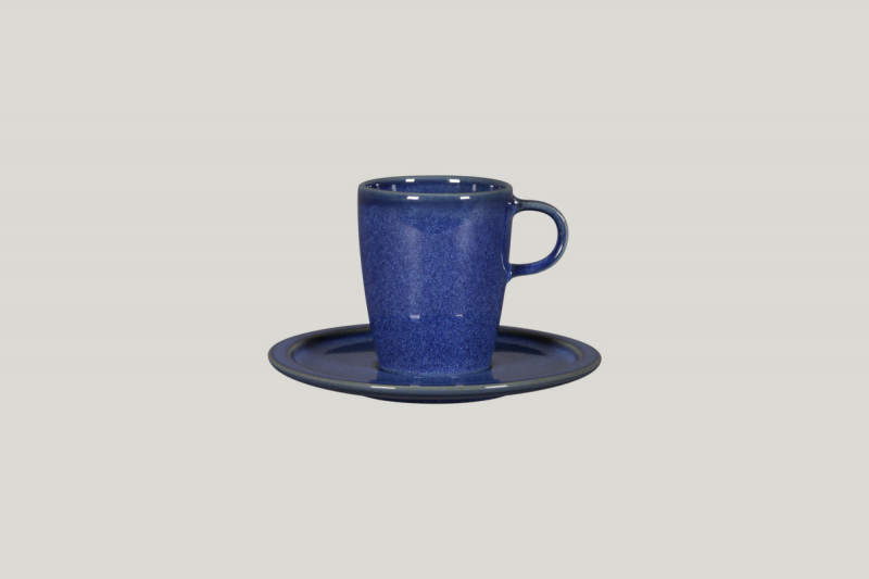 Tasse à thé bleu porcelaine 23 cl Ø 7,3 cm Rakstone Ease Rak