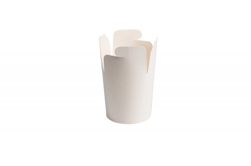Pot blanc Ø 8,1 cm 48 cl (50 pièces)