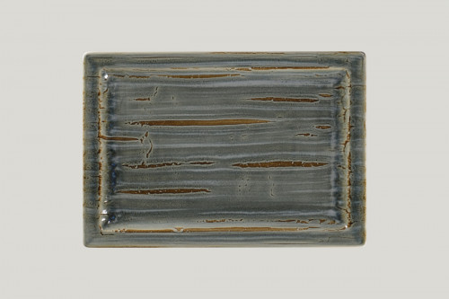 Assiette plate rectangulaire Peridot porcelaine 33,6x23,2 cm Rakstone Spot Rak