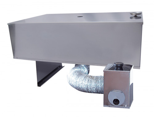 Fumoir inox 60x40x29,9 cm De Buyer