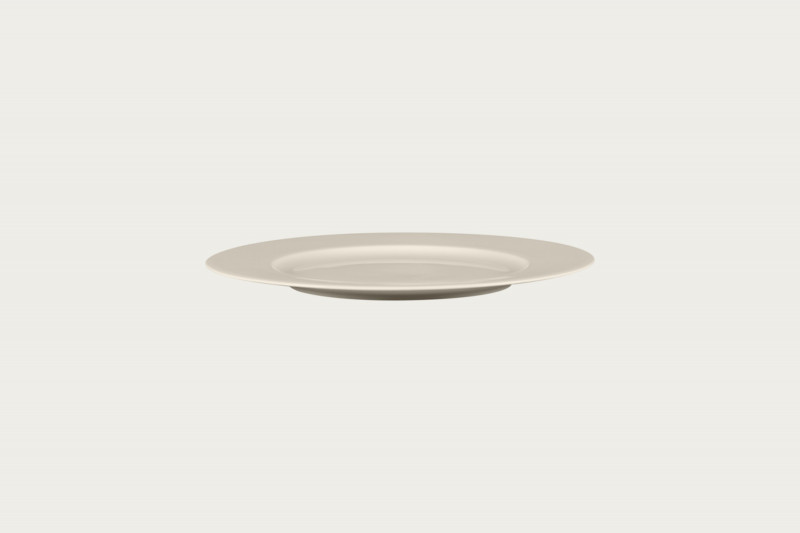 Assiette plate rond ivoire porcelaine bone china Ø 26,9 cm Fedra Rak