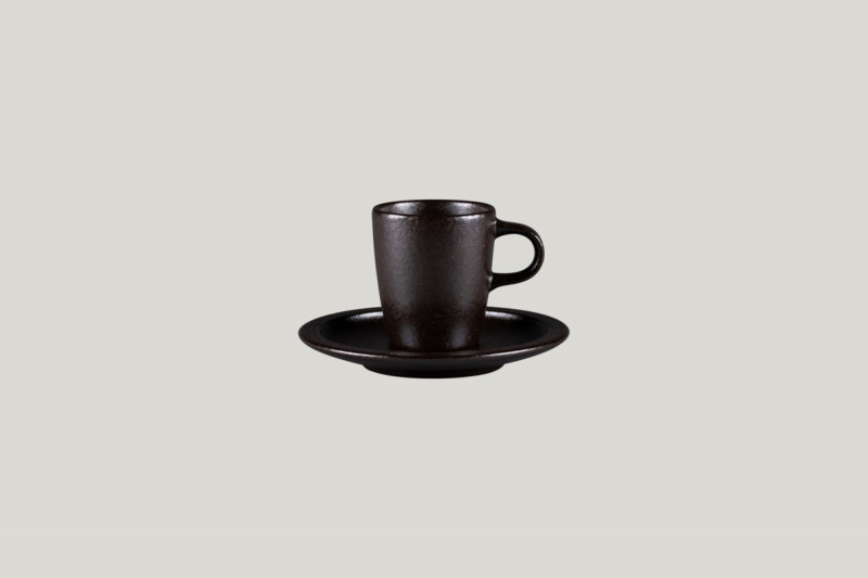 Tasse à espresso rond Forge porcelaine 0,11 cl Ø 5,8 cm Rakstone Ease Rak
