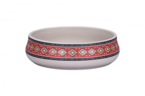 Bol rond baantna argila Décor Utsav porcelaine Ø 12,5 cm Earth Rak