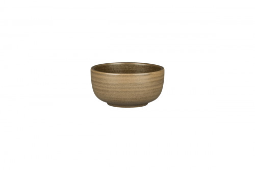 Bol rond Dark Brown porcelaine Ø 12 cm Selva Rak