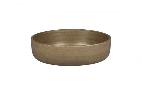 Bol rond Dark Brown porcelaine Ø 26,4 cm Selva Rak