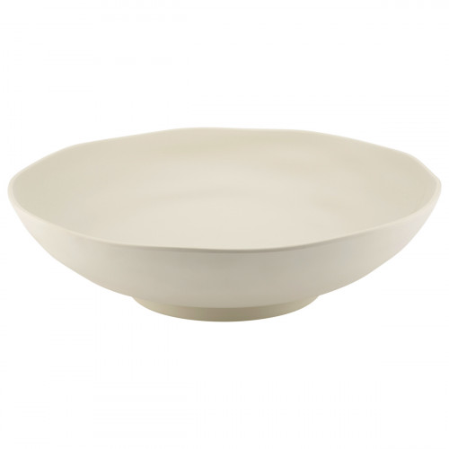 Grand plat creux mélamine blanc Ø 33,8 cm 9,2 cm 4 L Pigment Dalebrook