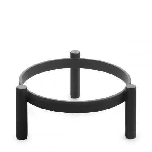 Réhausse noir en métal Ø 24 cm 10 cm En ScÈne Revol