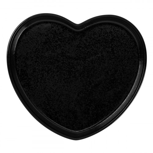 Bol bas noir porcelaine 20,1 cm Cliché Rak